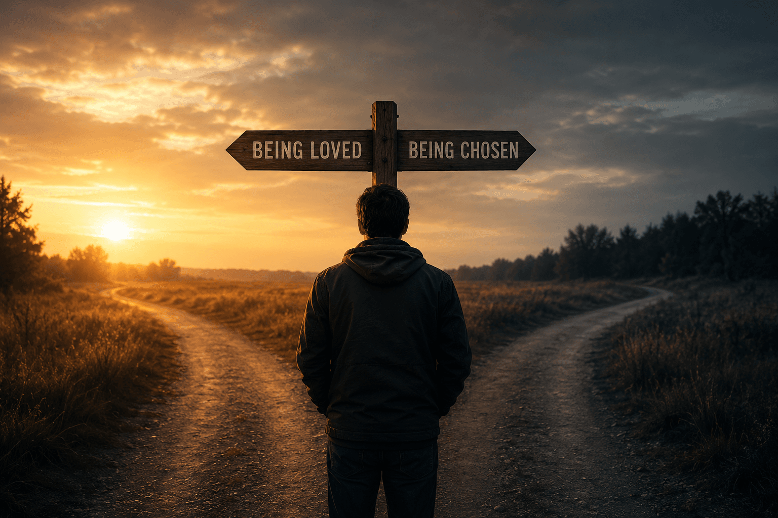 Cover image for The Difference Between Being Loved and Being Chosen